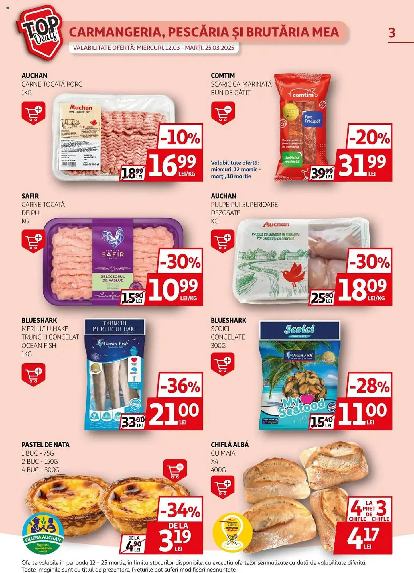 Catalog Catalog Auchan de la 12 martie până la 25 martie 2025 - Revista Pagina 3