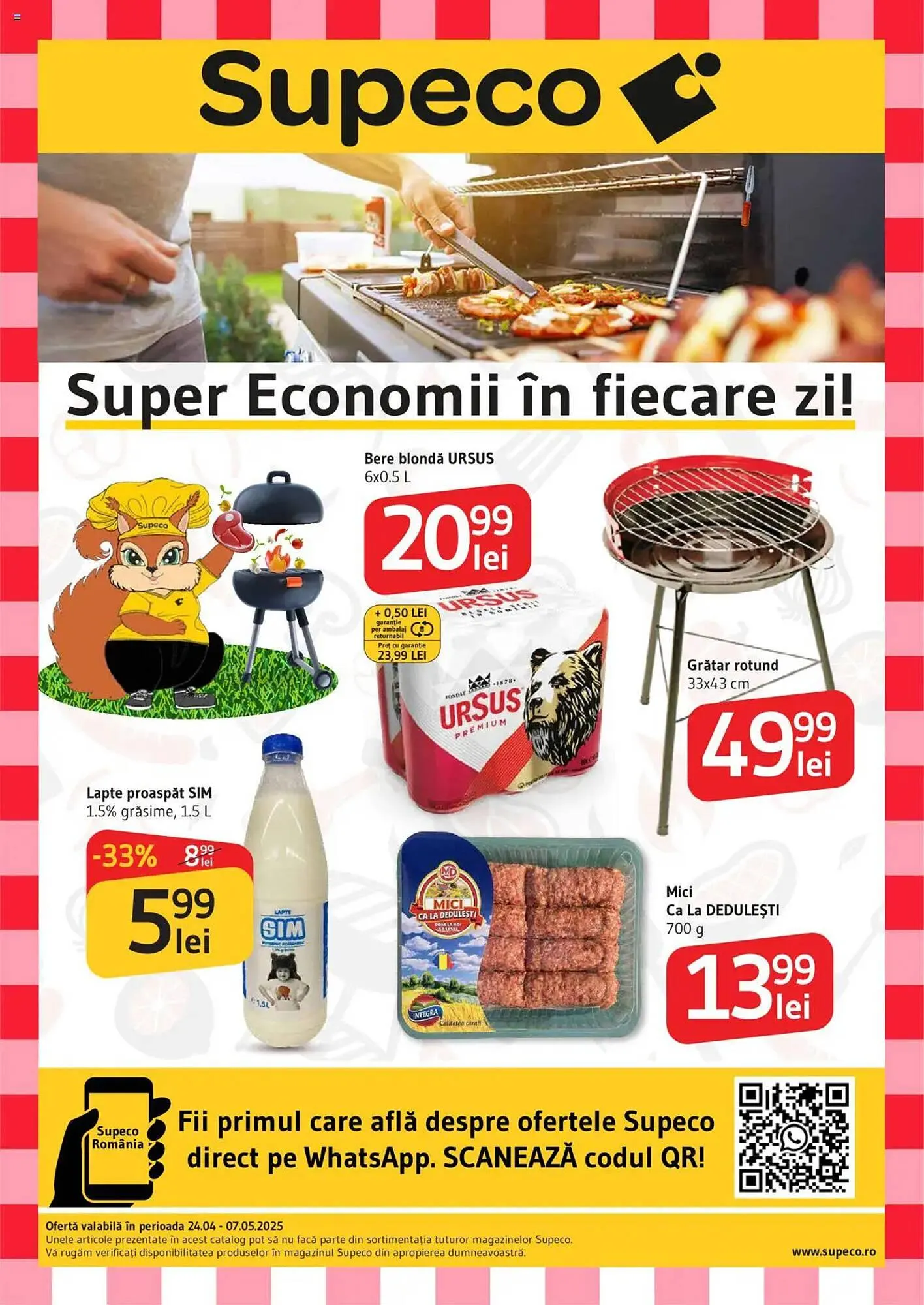 Catalog Catalog Supeco de la 24 aprilie până la 7 mai 2025 - Revista Pagina 1