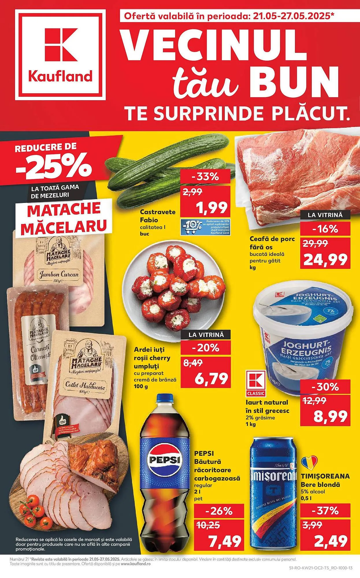 Catalog Catalog Kaufland de la 21 mai până la 27 mai 2025 - Revista Pagina 1