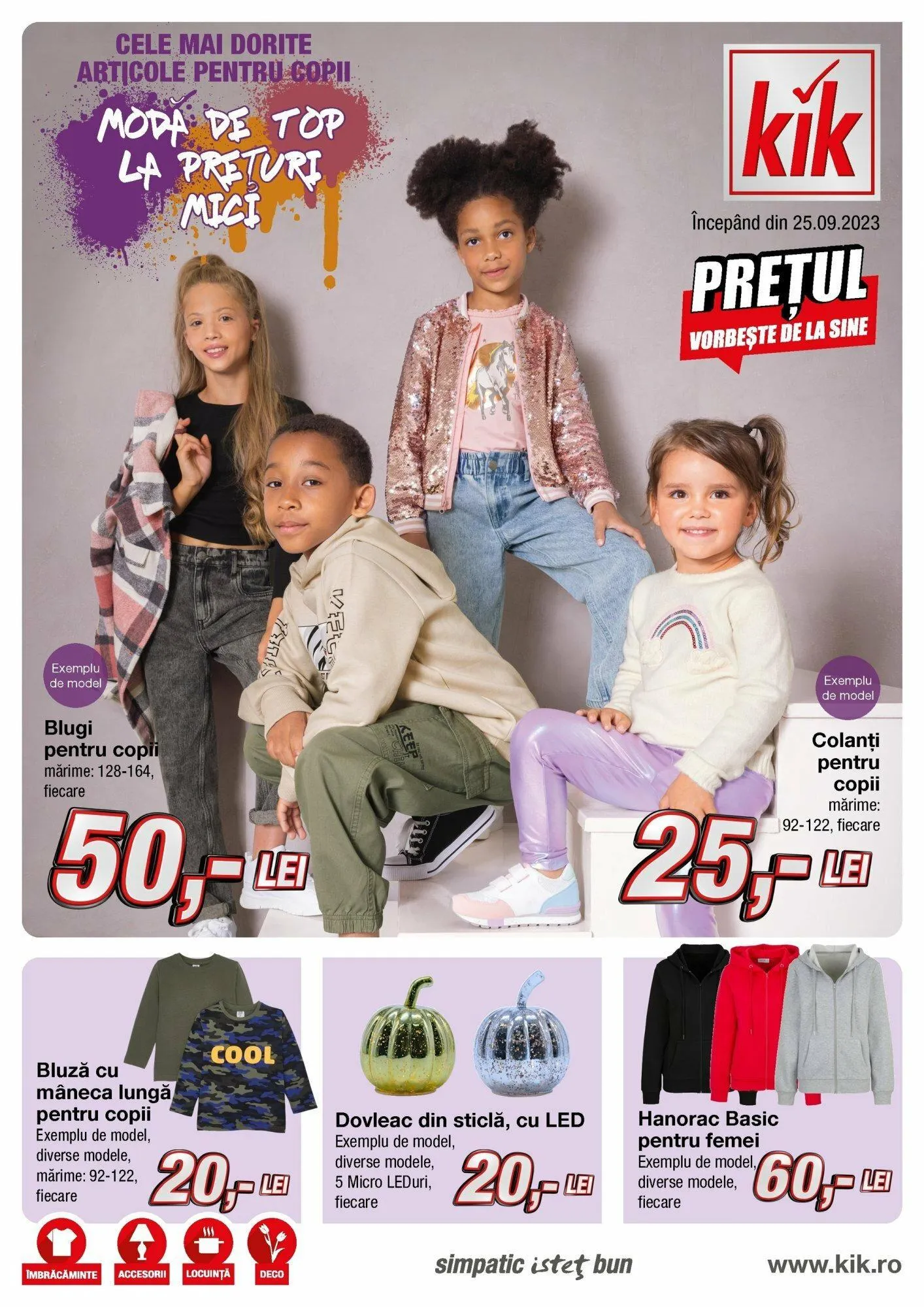 Catalog Catalog Kik de la 25 septembrie până la 31 decembrie 2023 - Revista Pagina 1