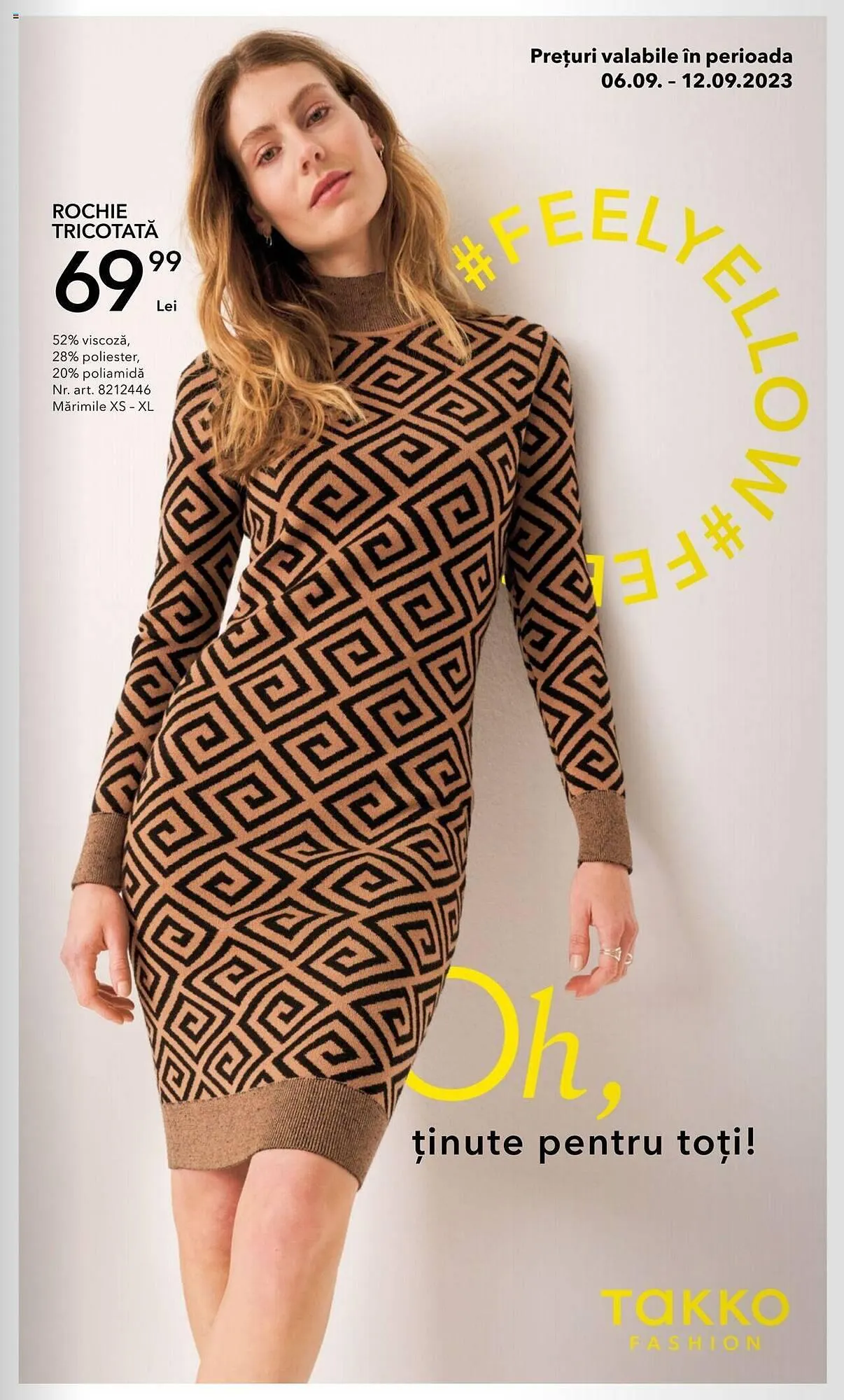 Catalog Takko catalog de la 6 septembrie până la 12 septembrie 2023 - Revista Pagina 1