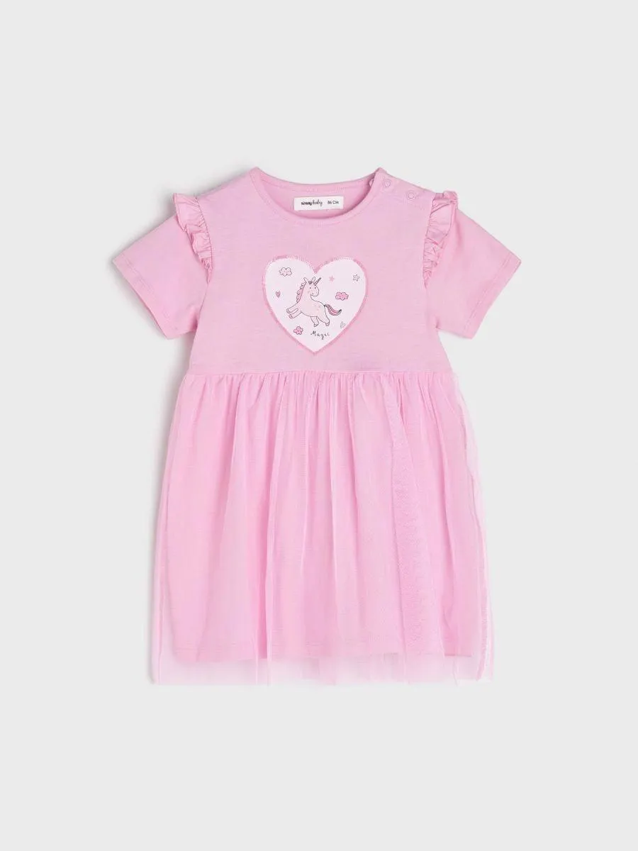 Rochie cu tul