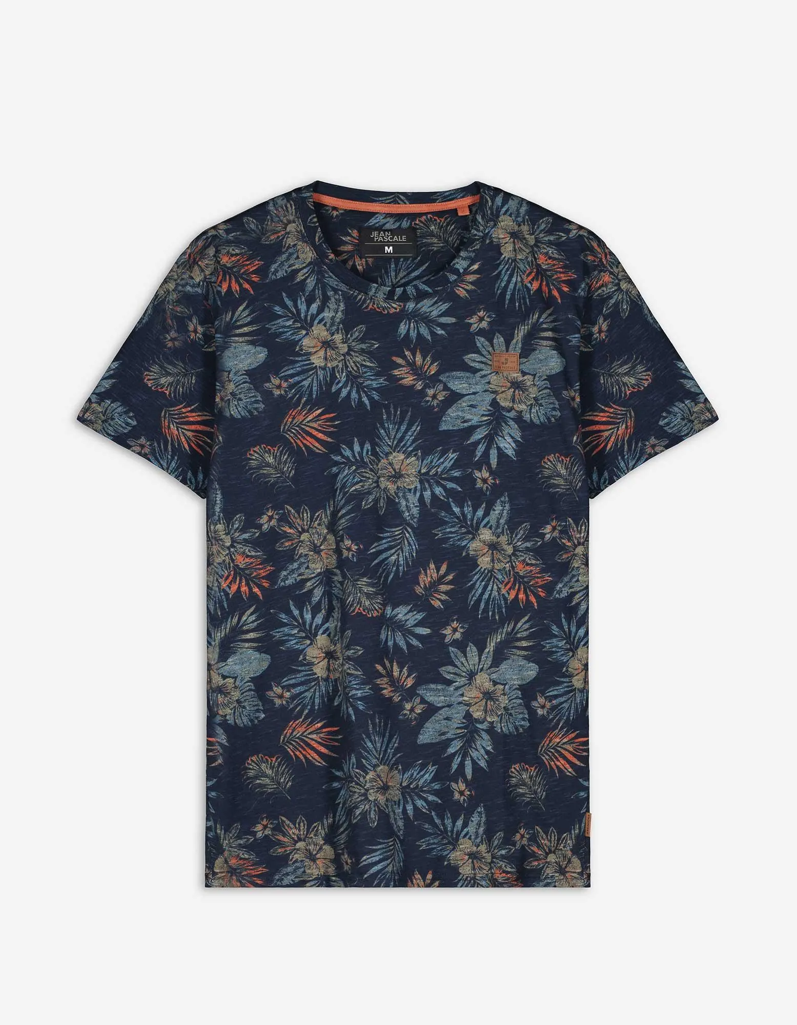 Tricou - Patch de etichetă - Albastru inchis