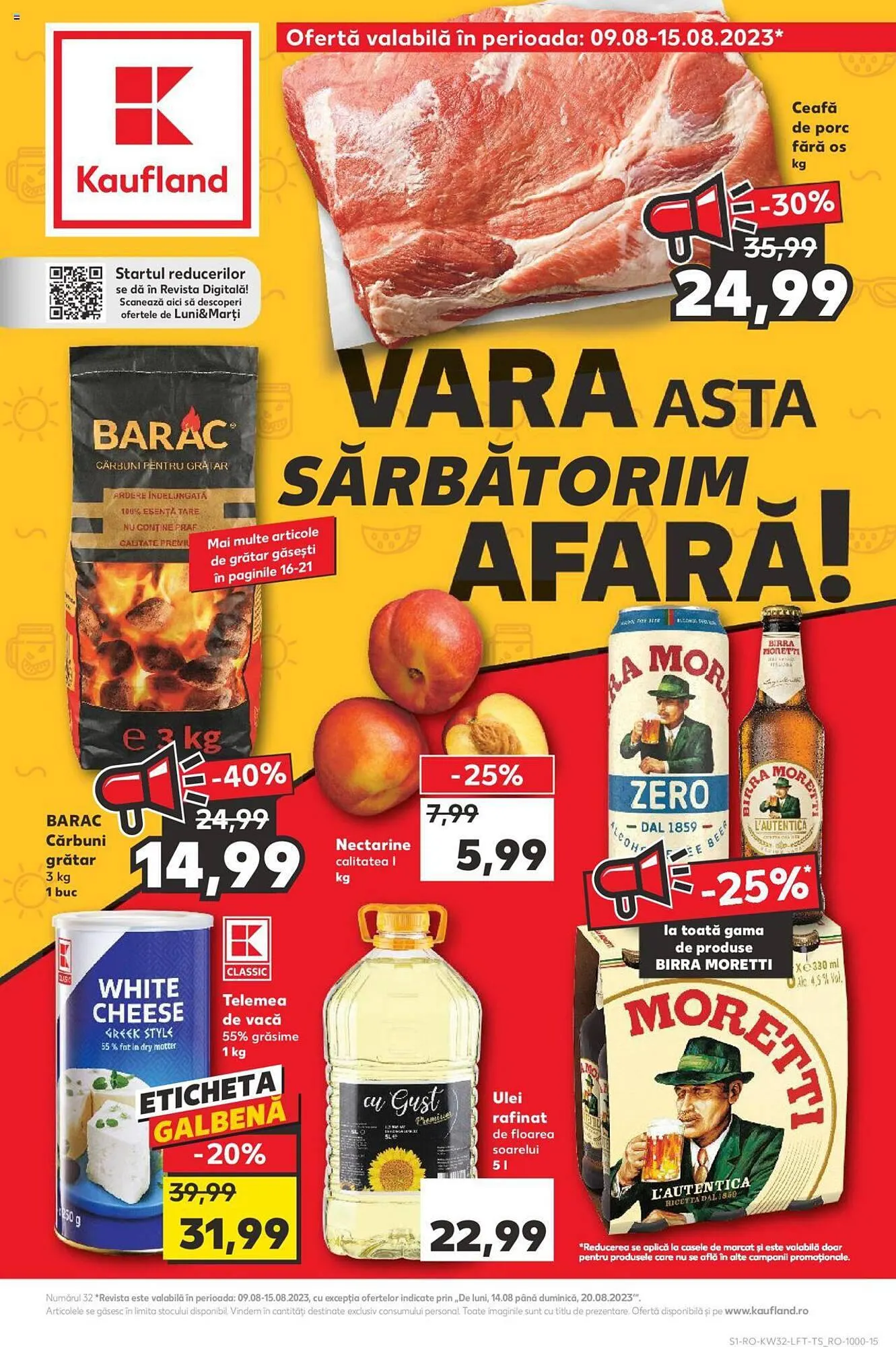 Catalog Kaufland catalog de la 9 august până la 15 august 2023 - Revista Pagina 1