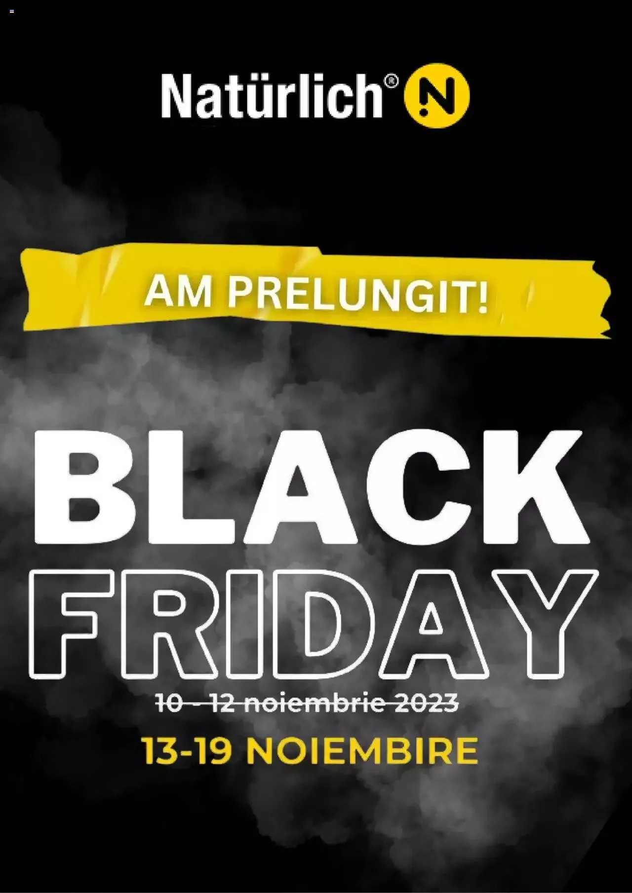 Catalog Naturlich catalog - Black Friday de la 13 noiembrie până la 19 noiembrie 2023 - Revista Pagina 1