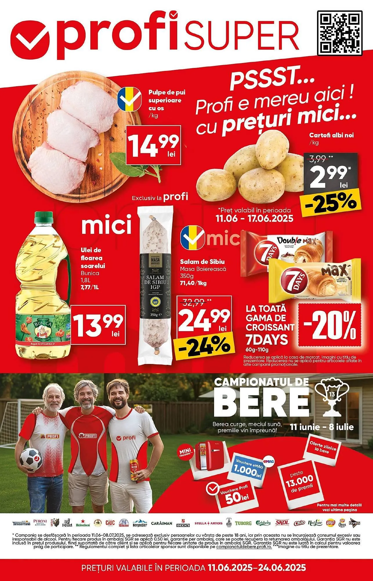 Catalog Catalog PROFI de la 11 iunie până la 24 iunie 2025 - Revista Pagina 1