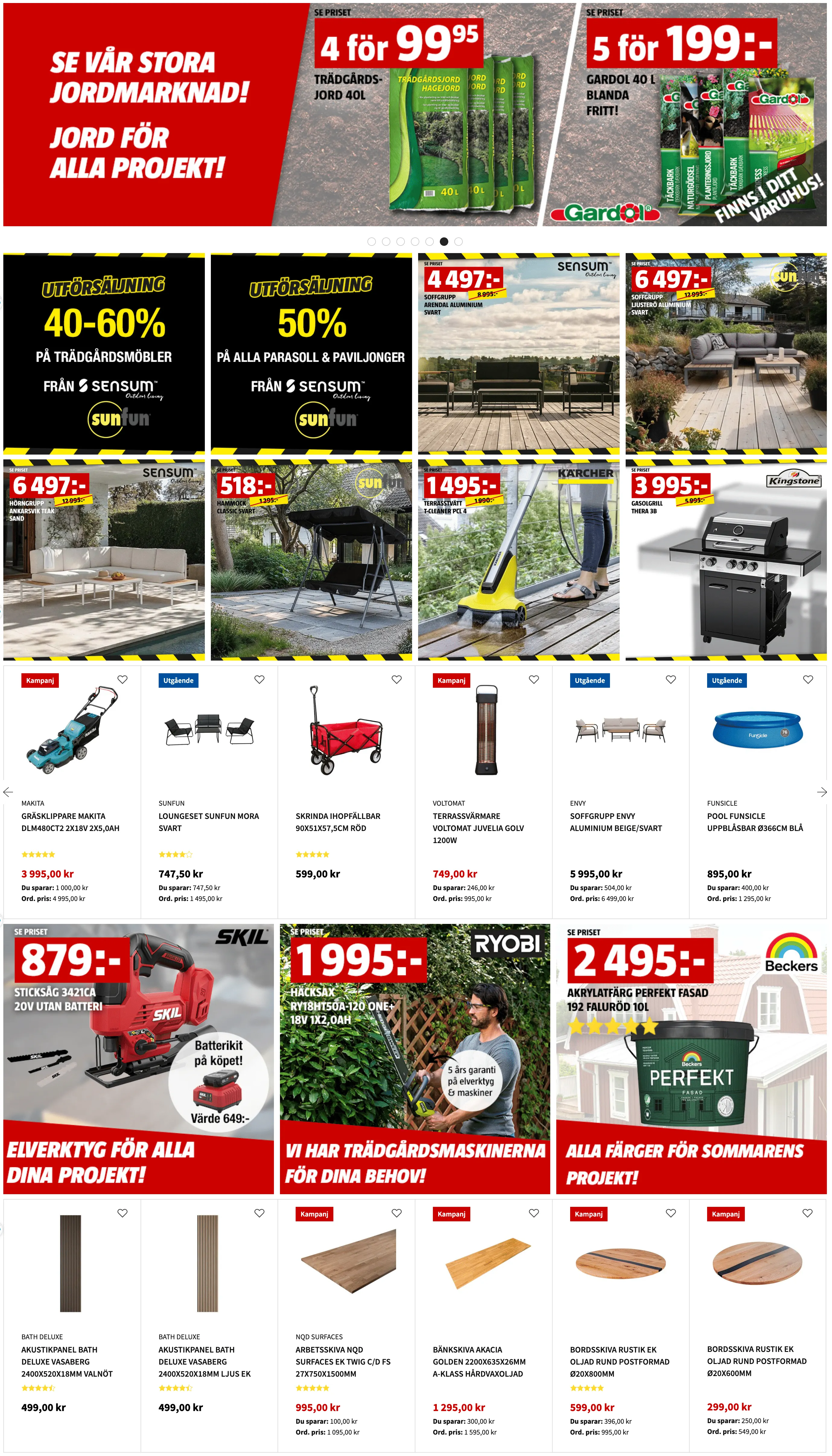 Senaste Bauhaus erbjudanden från 7 augusti till 18 augusti 2025 - Reklamblad sidor 