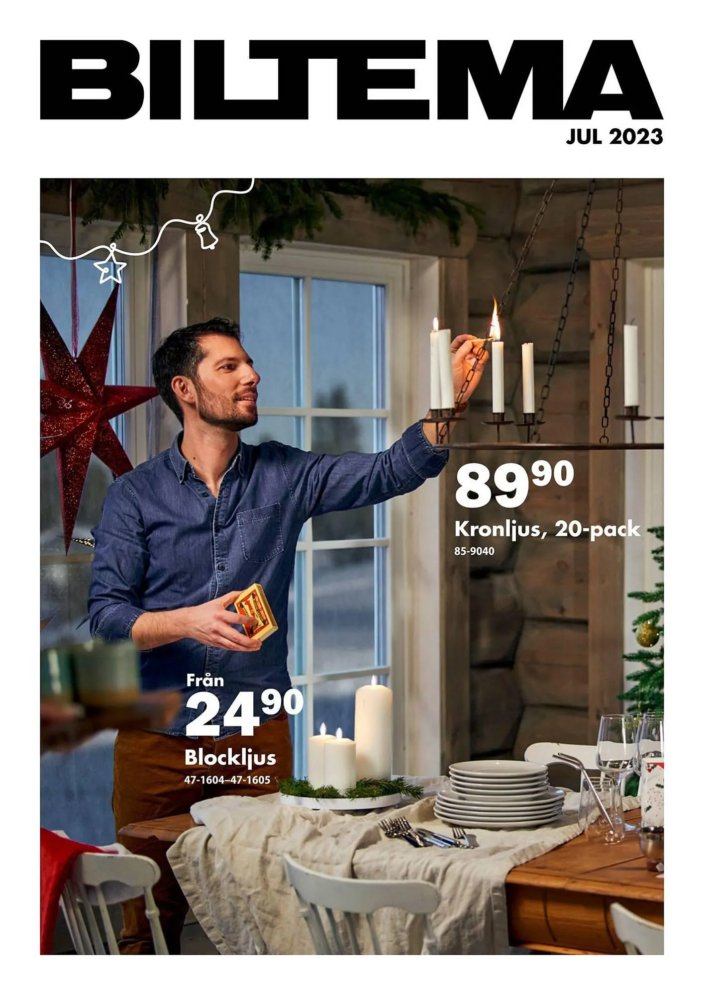 Biltema reklamblad från 26 oktober till 23 december 2023 - Reklamblad sidor 1