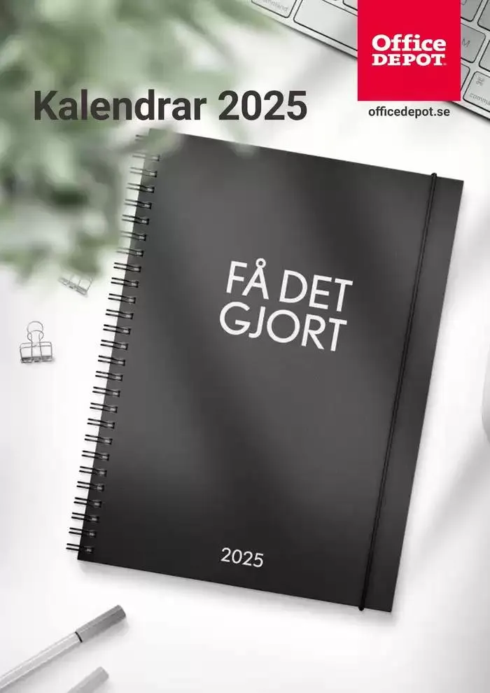 Office Depot - Kalendrar 2025 - 1
