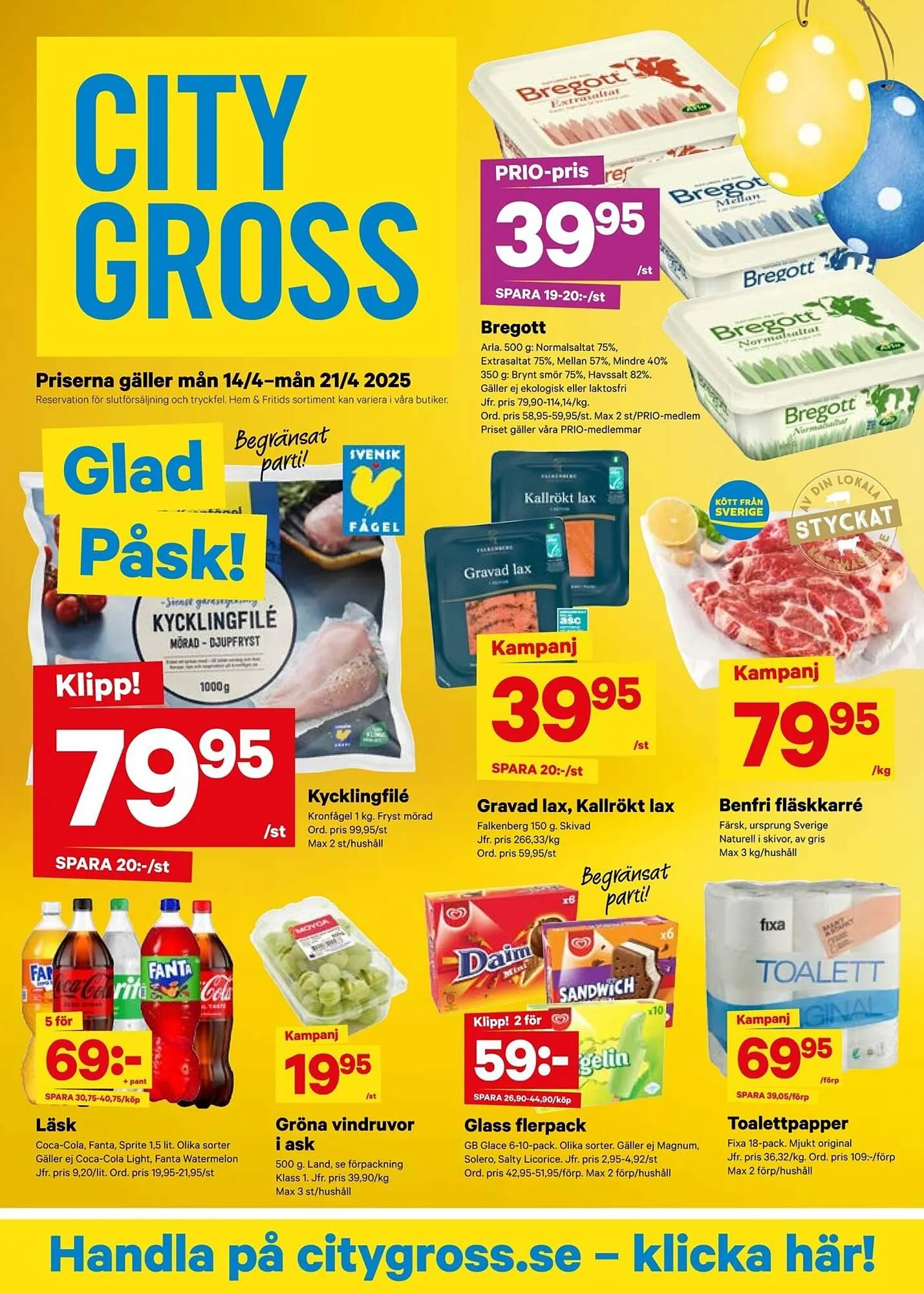 City Gross reklamblad - 1