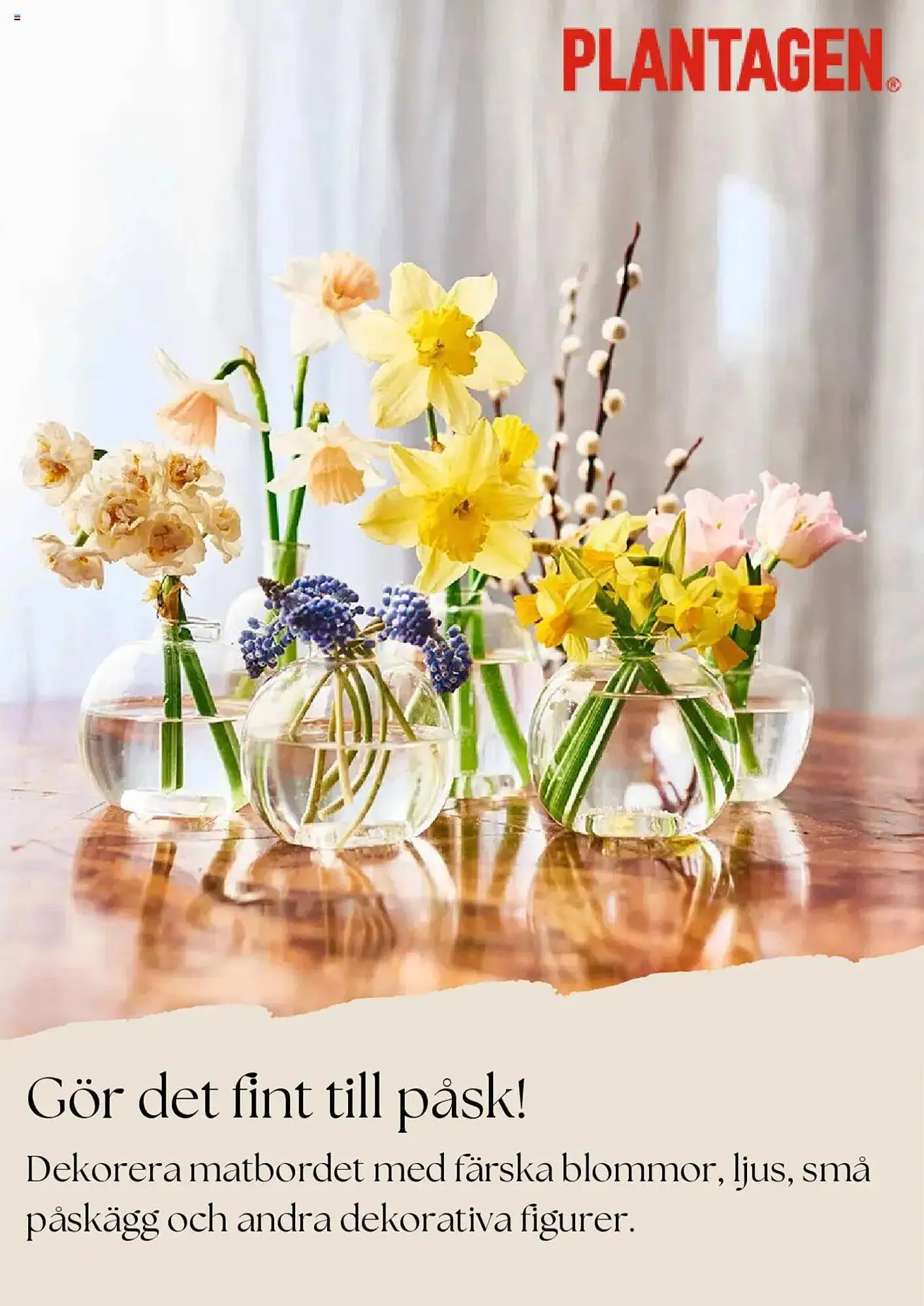 Plantagen reklamblad - 1
