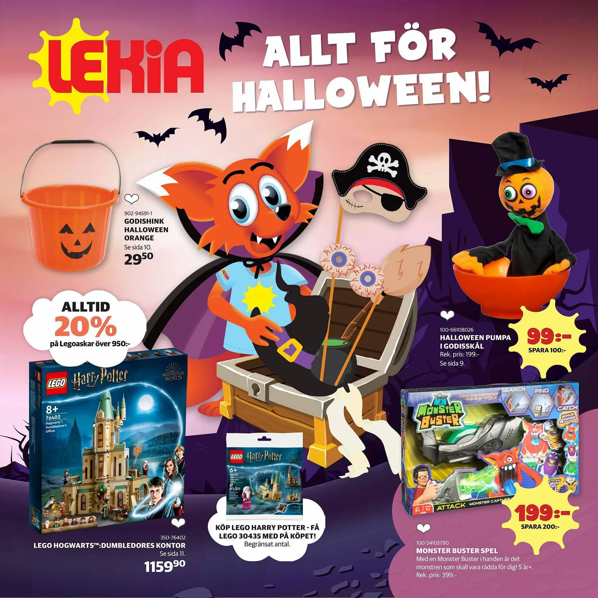 Lekia reklamblad från 9 oktober till 29 oktober 2023 - Reklamblad sidor 1