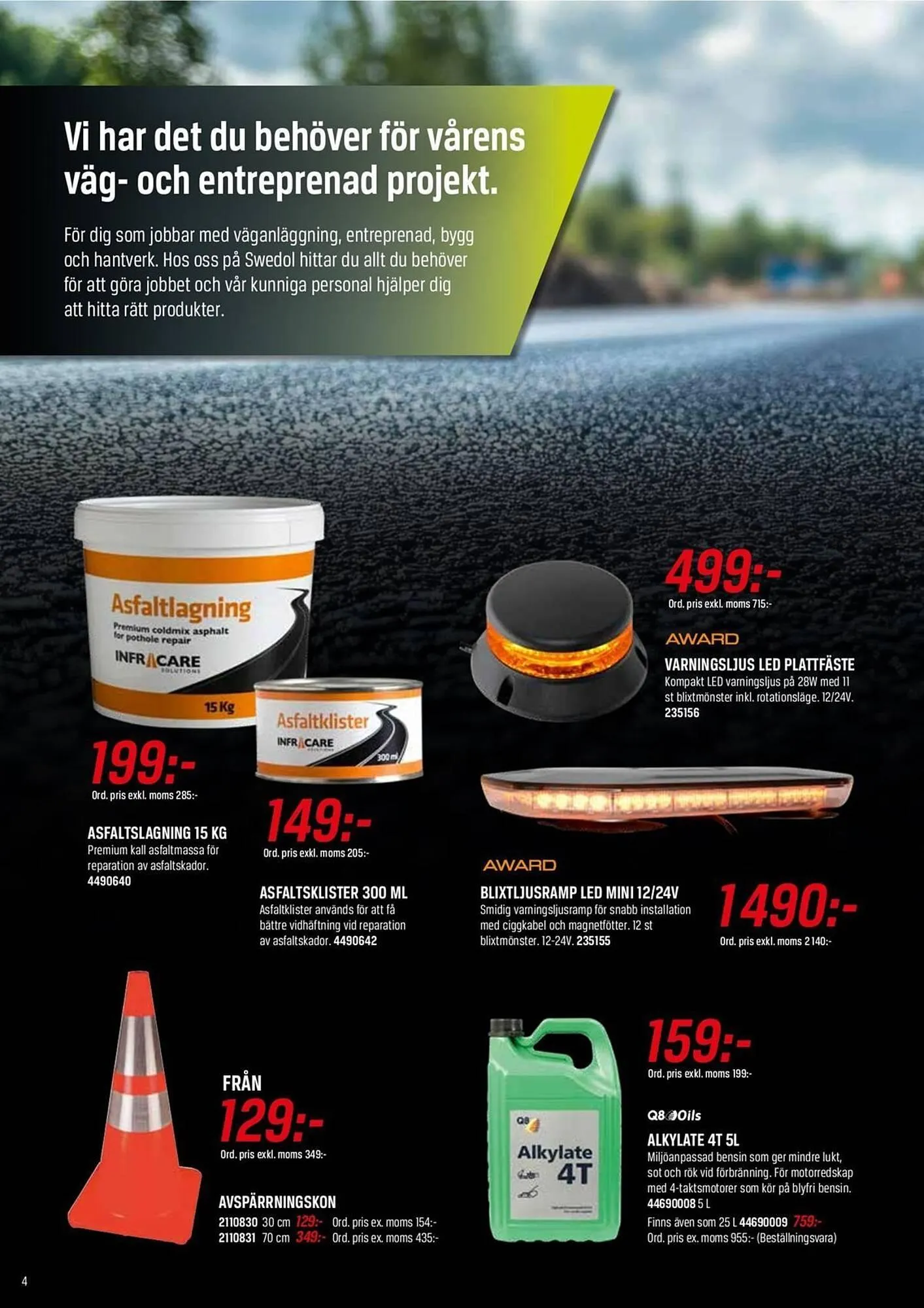 Swedol reklamblad från 2 april till 30 april 2025 - Reklamblad sidor 4