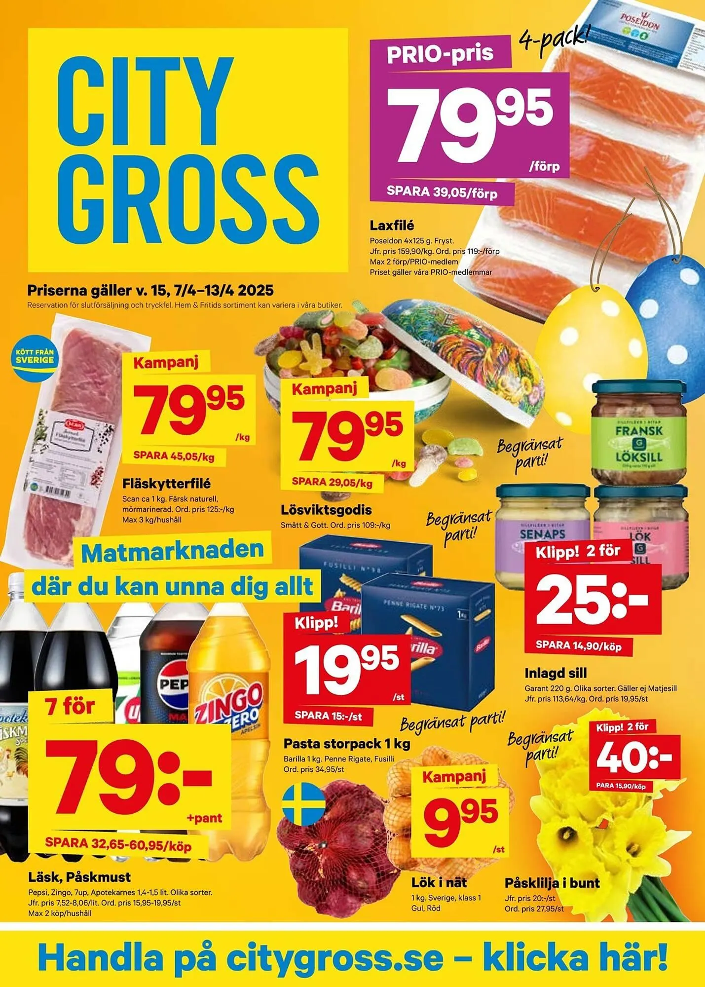 City Gross reklamblad - 1