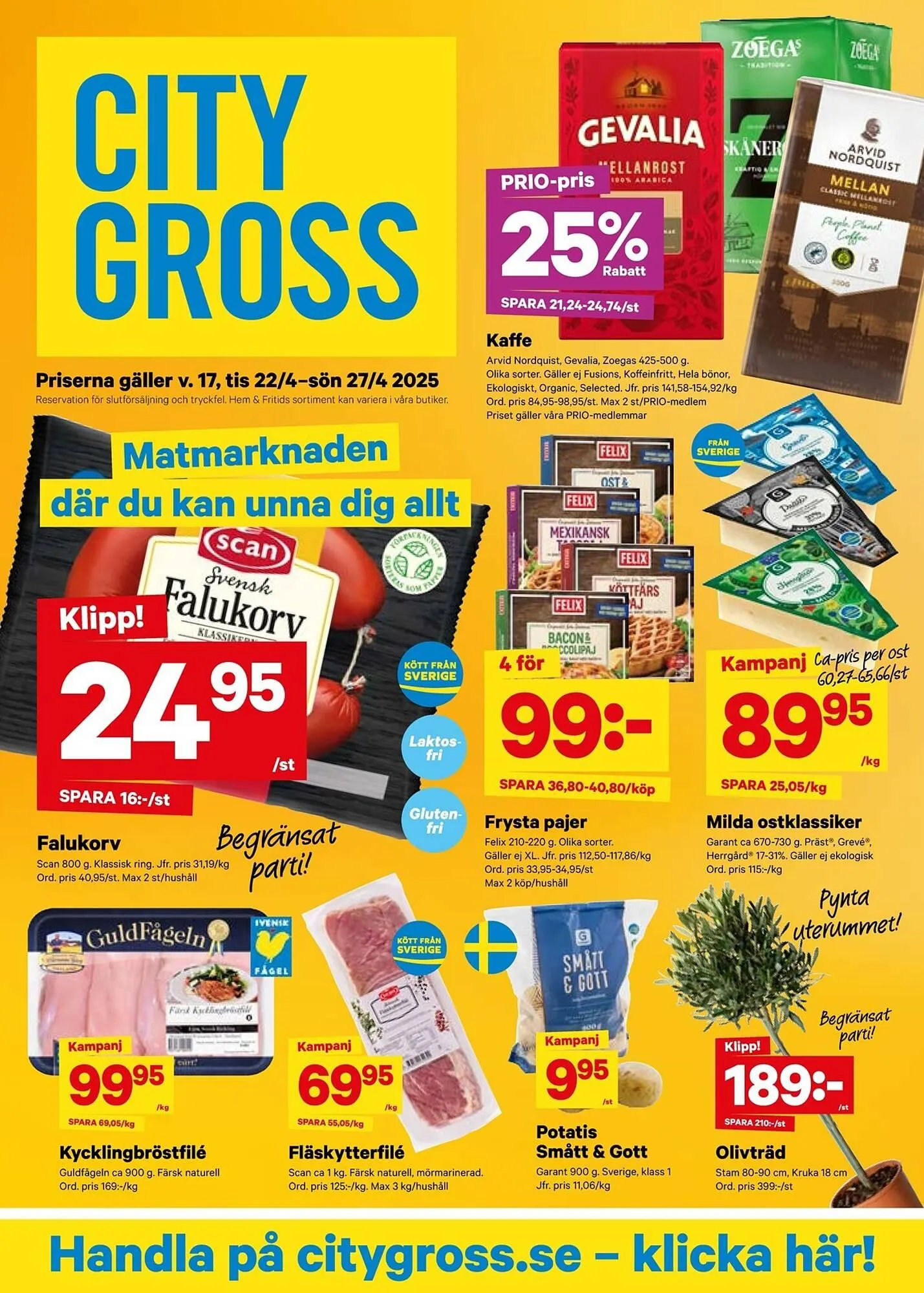City Gross reklamblad - 1