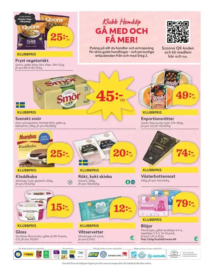 Specialerbjudanden för dig från 30 september till 6 oktober 2024 - Reklamblad sidor 8