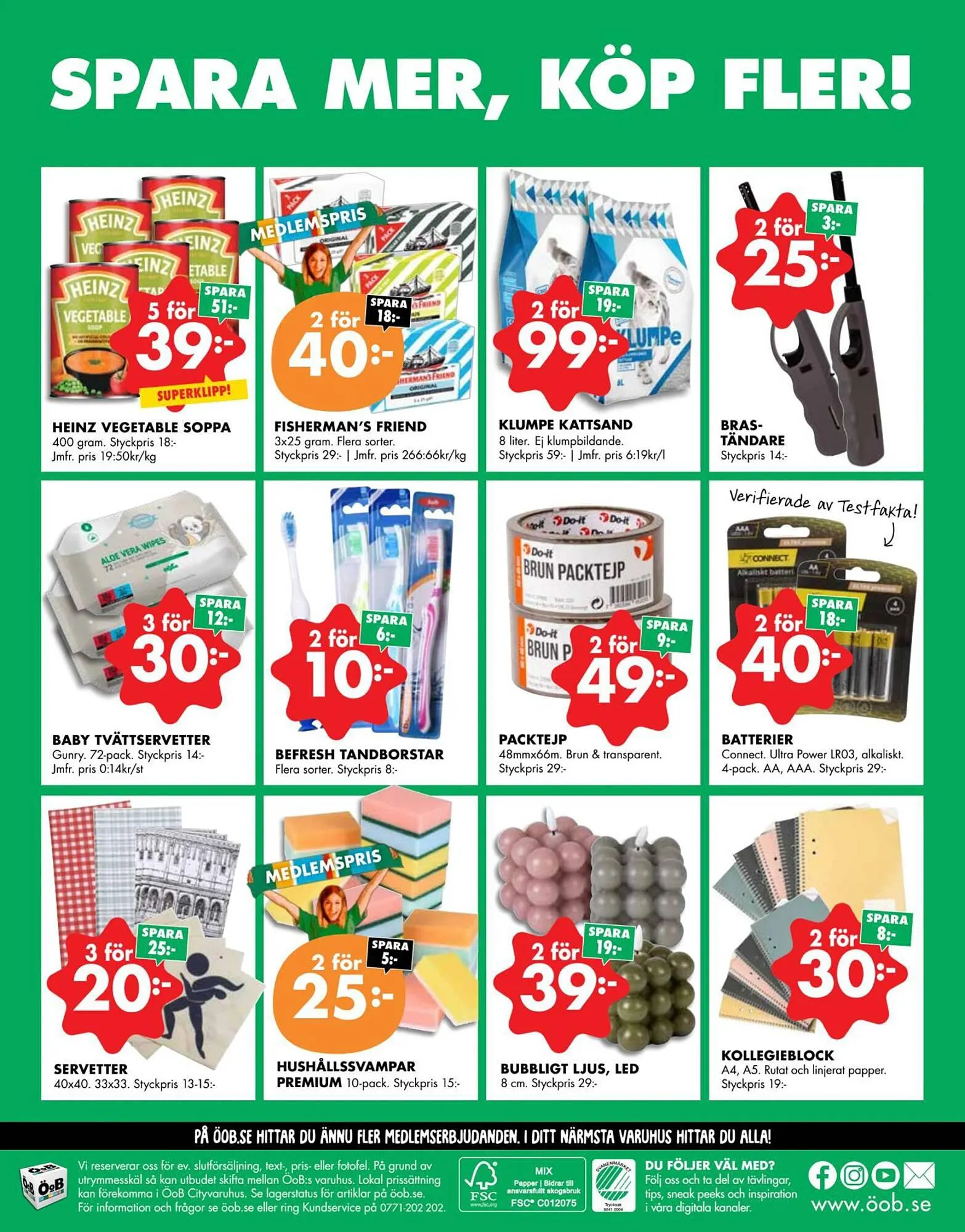 ÖoB reklamblad från 31 december till 7 januari 2024 - Reklamblad sidor 12