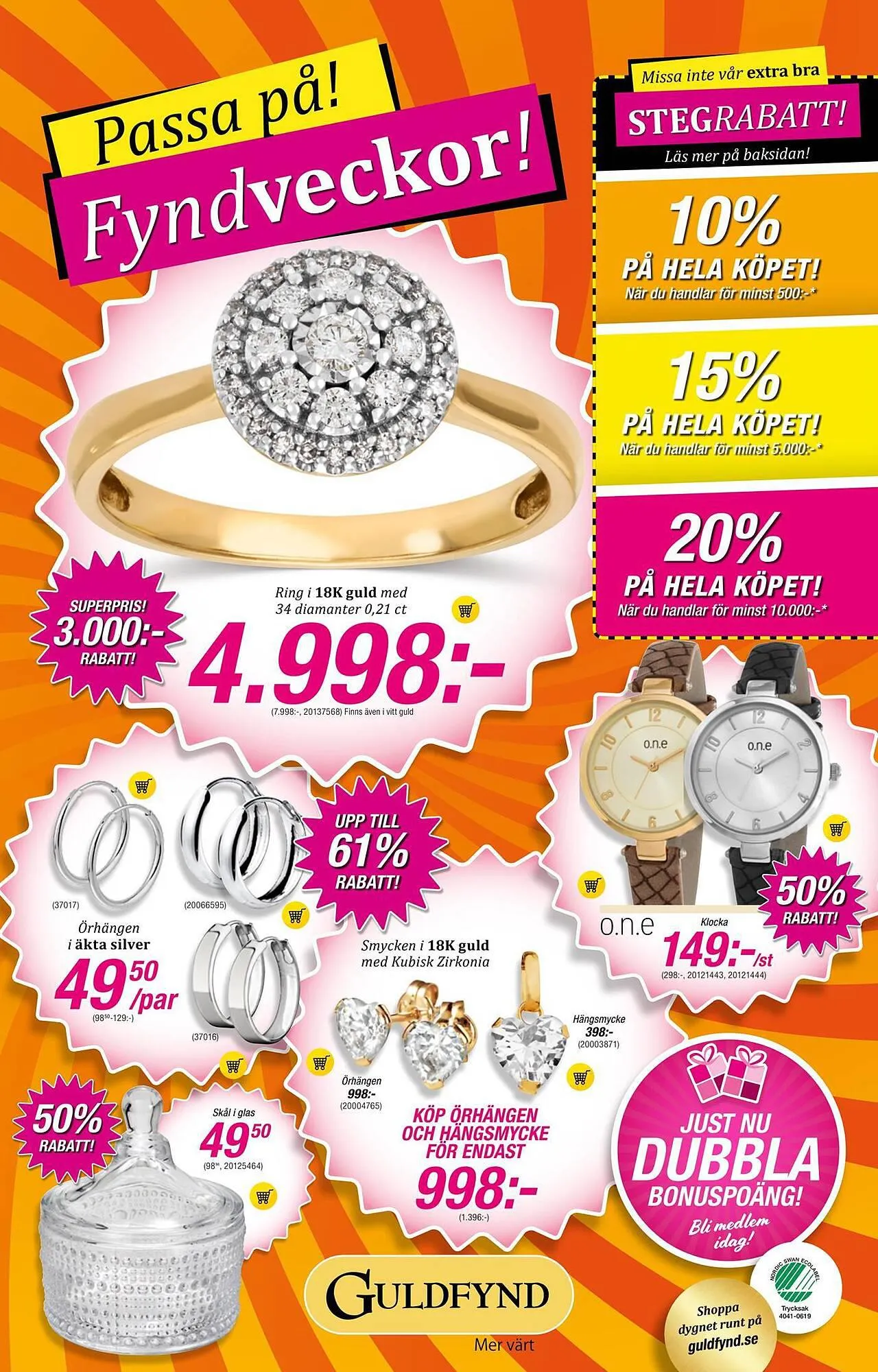 Guldfynd reklamblad från 6 september till 17 oktober 2023 - Reklamblad sidor 1