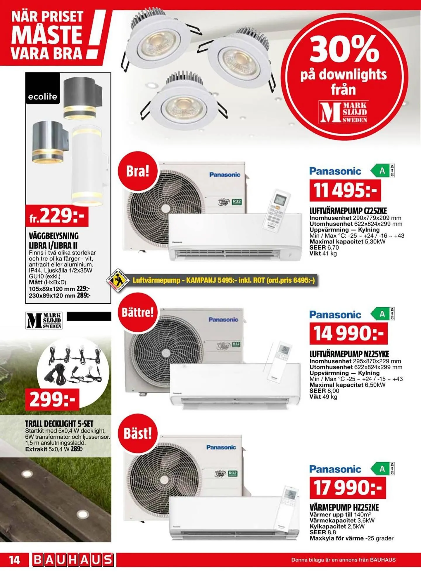 Bauhaus reklamblad från 31 mars till 13 april 2025 - Reklamblad sidor 14