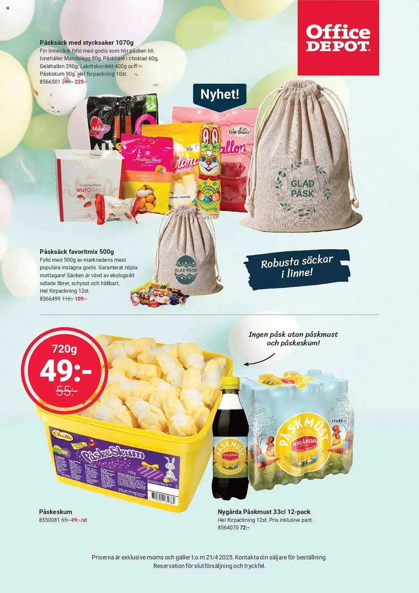 Office Depot reklamblad från 3 mars till 21 april 2025 - Reklamblad sidor 2