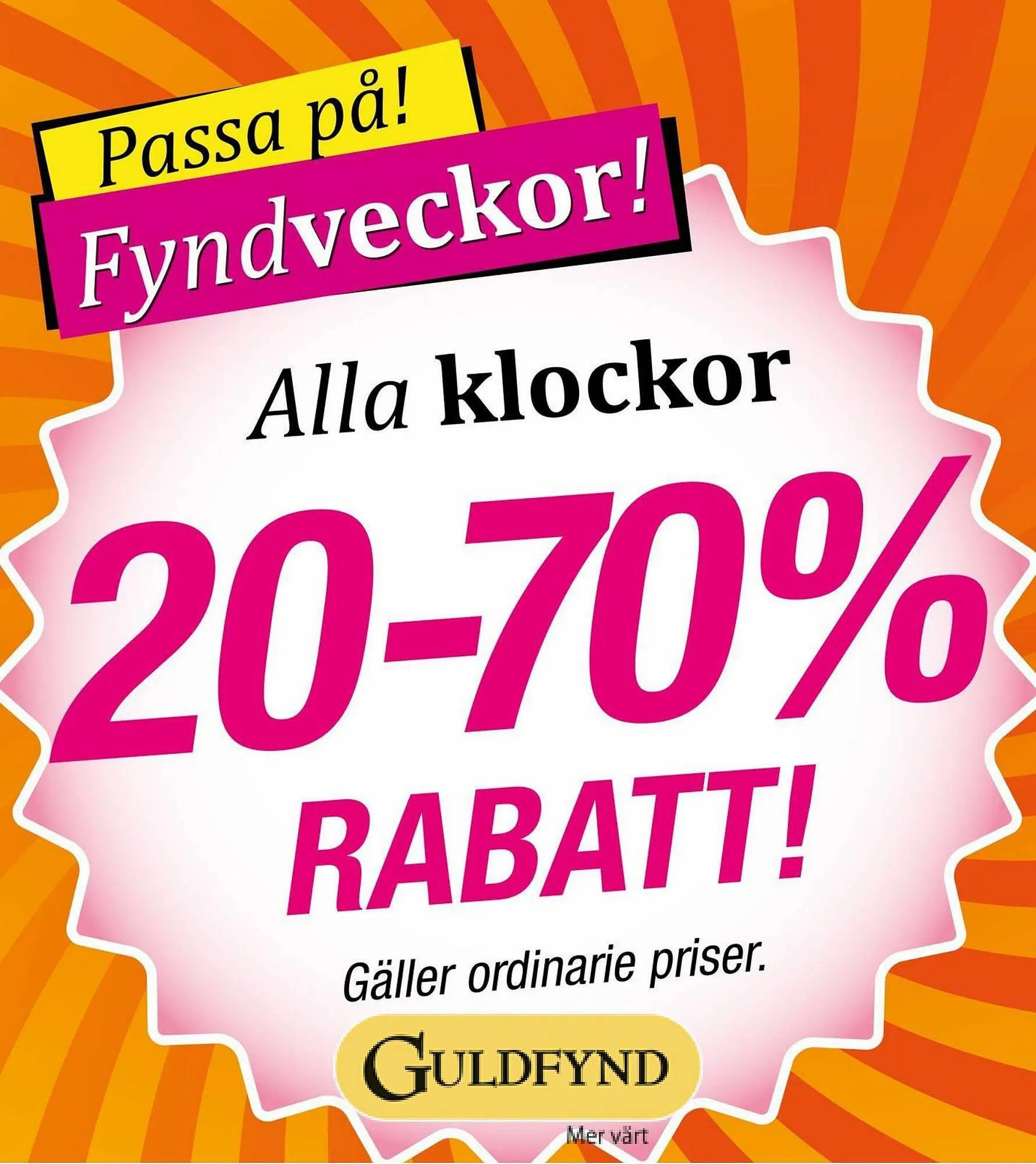 Guldfynd reklamblad från 6 september till 17 september 2023 - Reklamblad sidor 1
