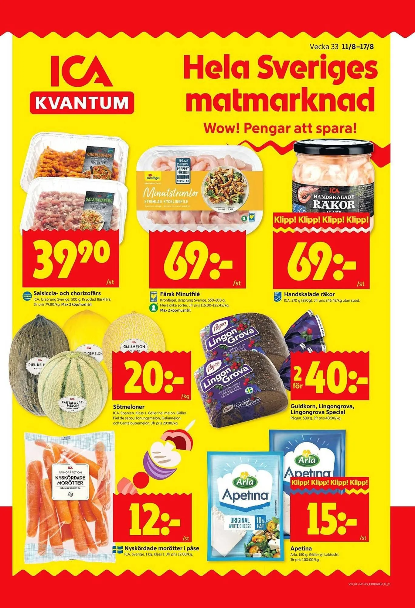ICA Kvantum reklamblad - 1