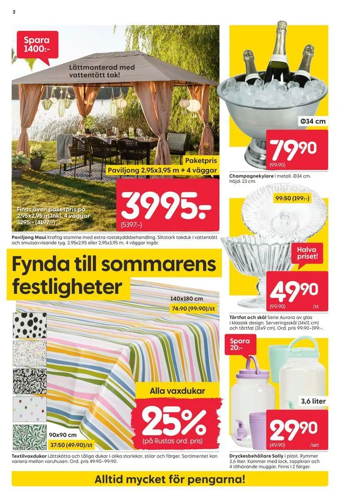 Rusta reklambad från 13 maj till 27 maj 2024 - Reklamblad sidor 2