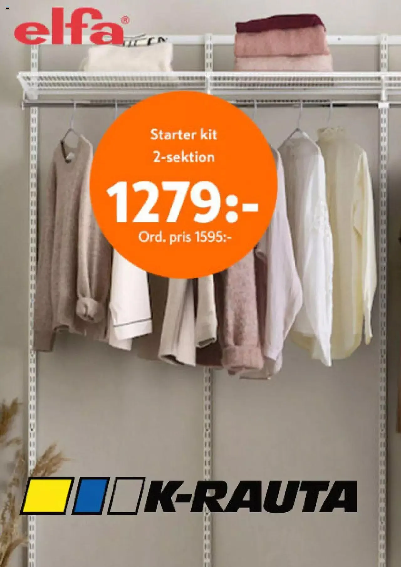 K-Rauta - erbjudanden från 11 augusti till 26 september 2023 - Reklamblad sidor 1