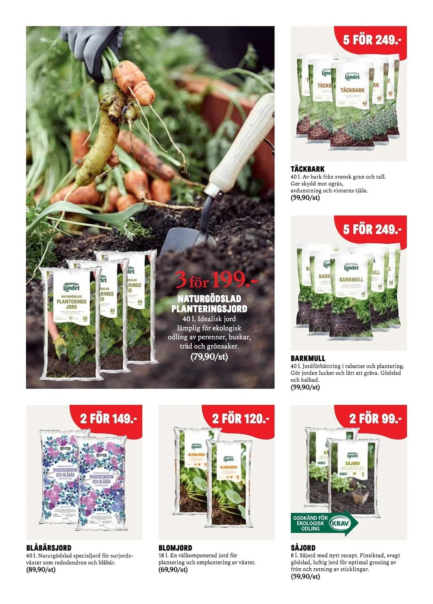 Blomsterlandet reklamblad från 31 mars till 6 april 2025 - Reklamblad sidor 16