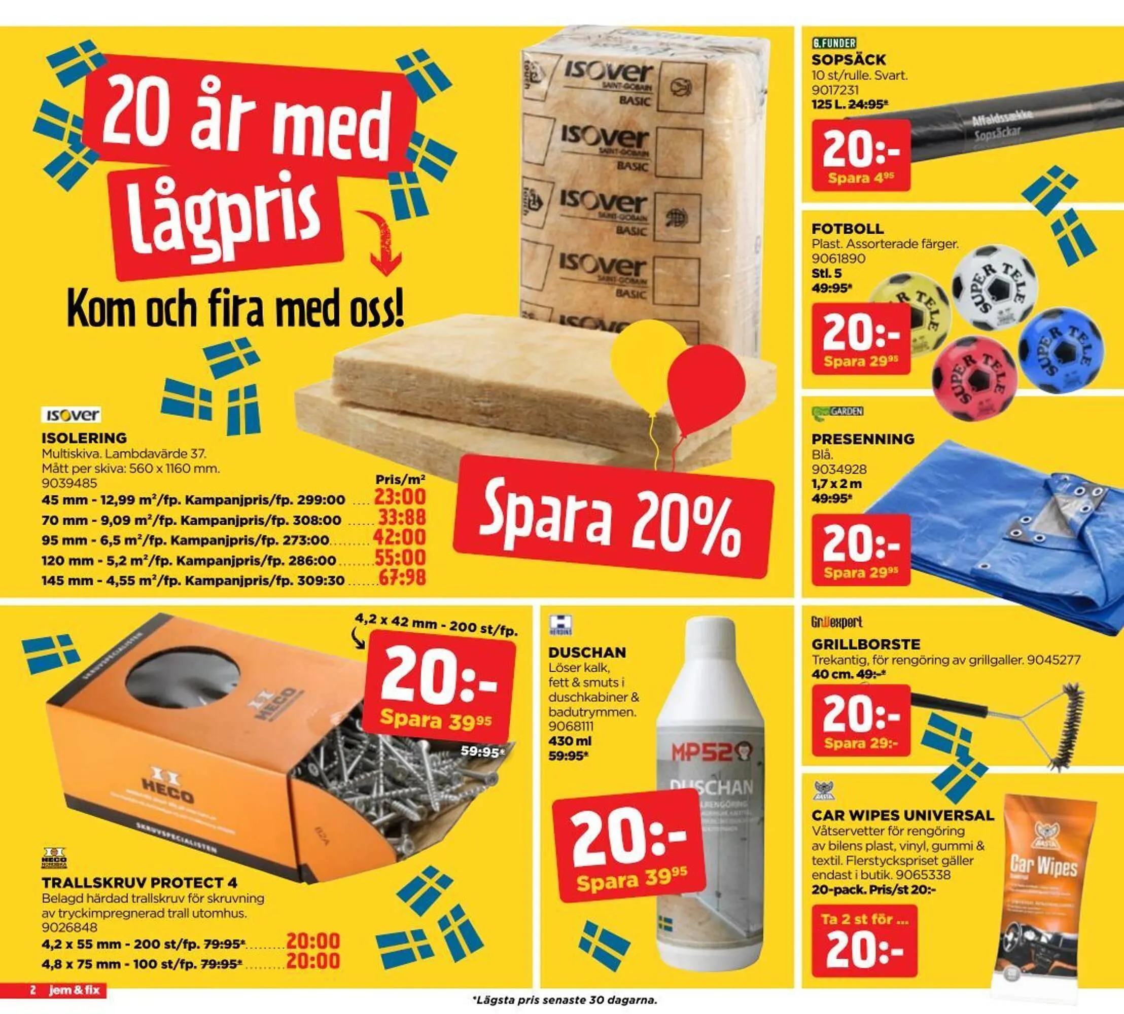 Jem&Fix reklamblad från 7 april till 13 april 2025 - Reklamblad sidor 2
