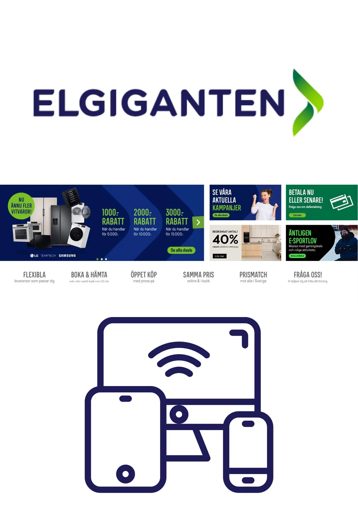 Elgiganten från 3 mars till 9 mars 2025 - Reklamblad sidor 1
