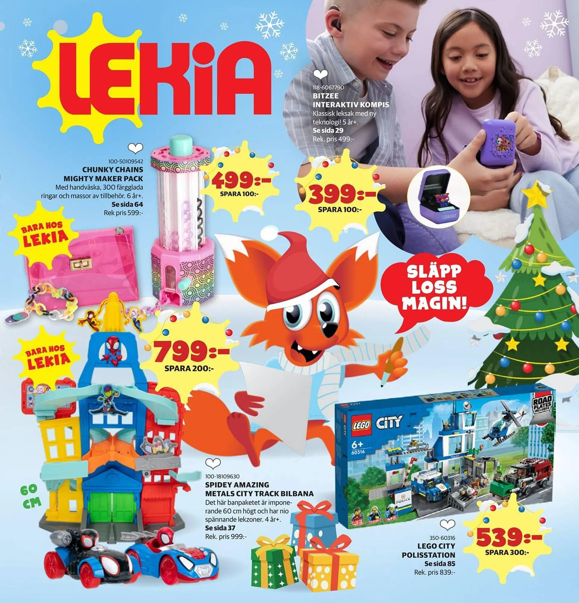 Lekia reklamblad från 29 oktober till 31 december 2023 - Reklamblad sidor 1