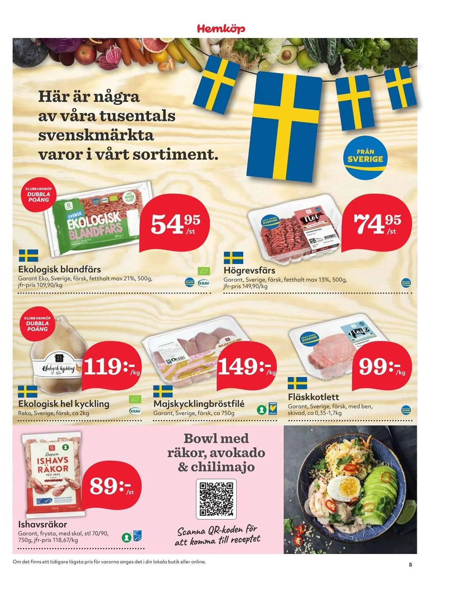 Hemköp reklamblad från 31 mars till 6 april 2025 - Reklamblad sidor 5