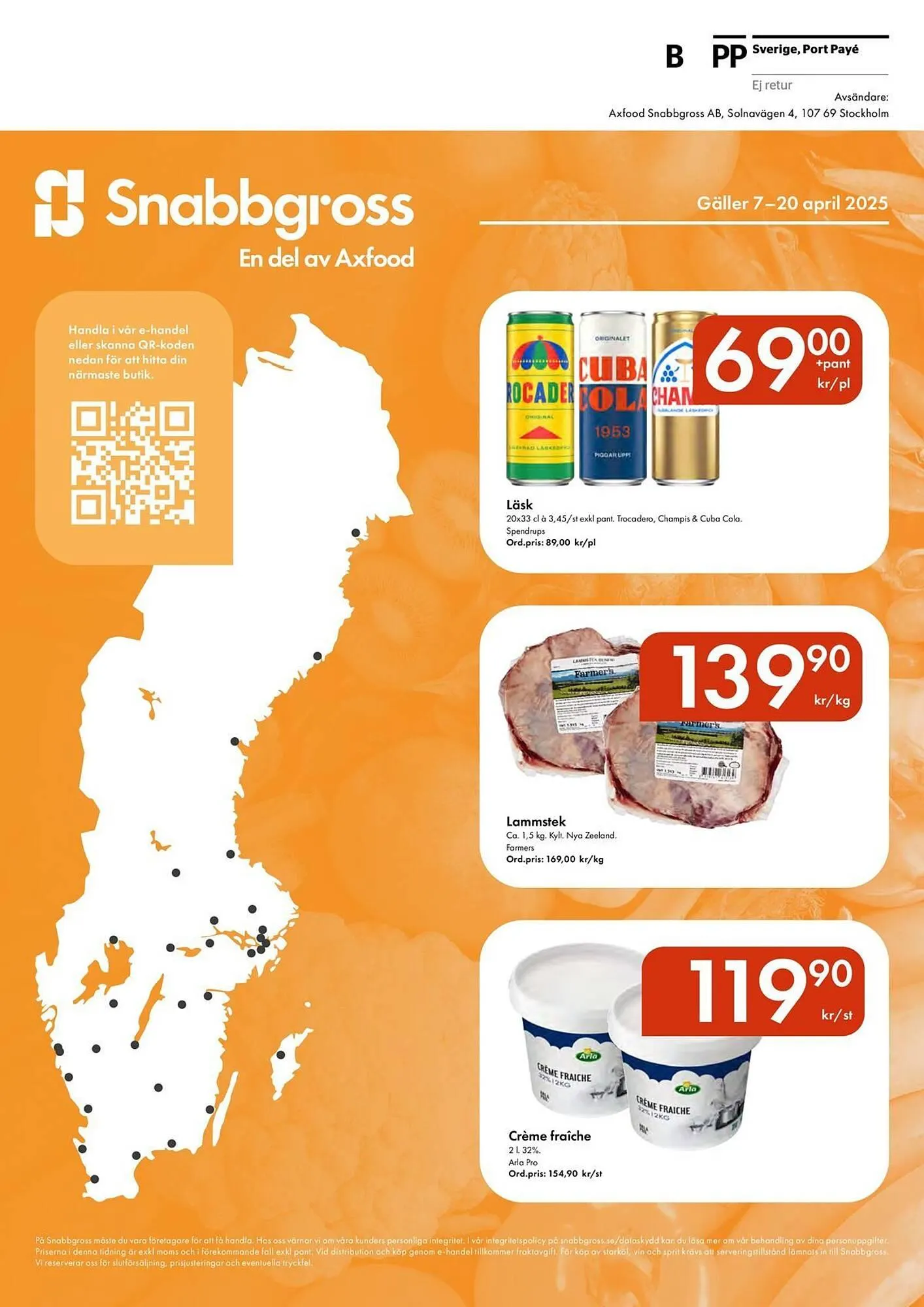 Snabbgross reklamblad från 7 april till 20 april 2025 - Reklamblad sidor 16