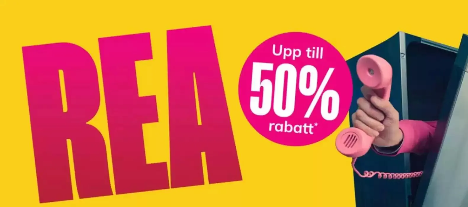 Rea! Upp till 50% rabatt. - 1