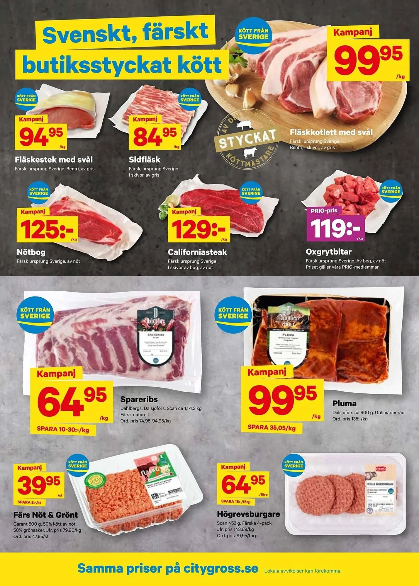 City Gross reklamblad från 31 mars till 6 april 2025 - Reklamblad sidor 2