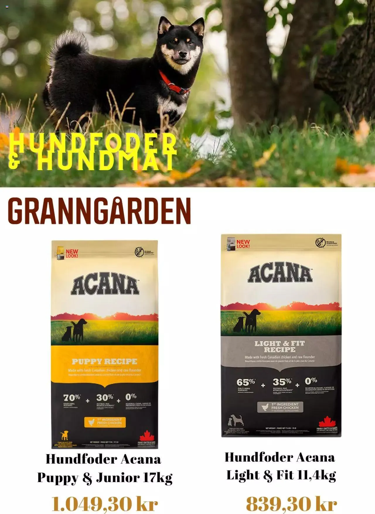 Granngården - erbjudanden från 11 september till 24 september 2023 - Reklamblad sidor 1