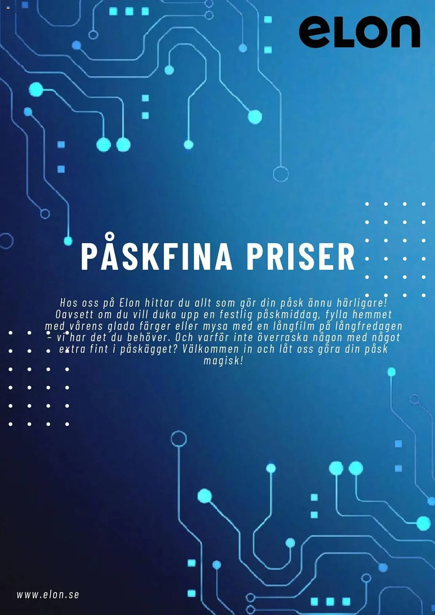 Elon reklamblad från 7 april till 21 april 2025 - Reklamblad sidor 1