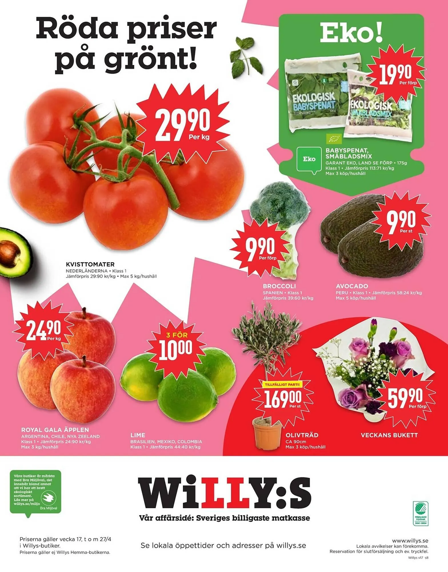 Willys reklamblad från 21 april till 27 april 2025 - Reklamblad sidor 8