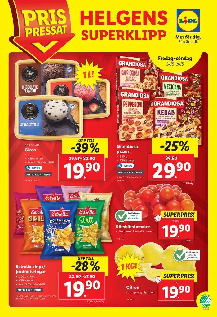 Nationell ERBJUDANDEN VECKA 21 från 20 maj till 26 maj 2024 - Reklamblad sidor 31