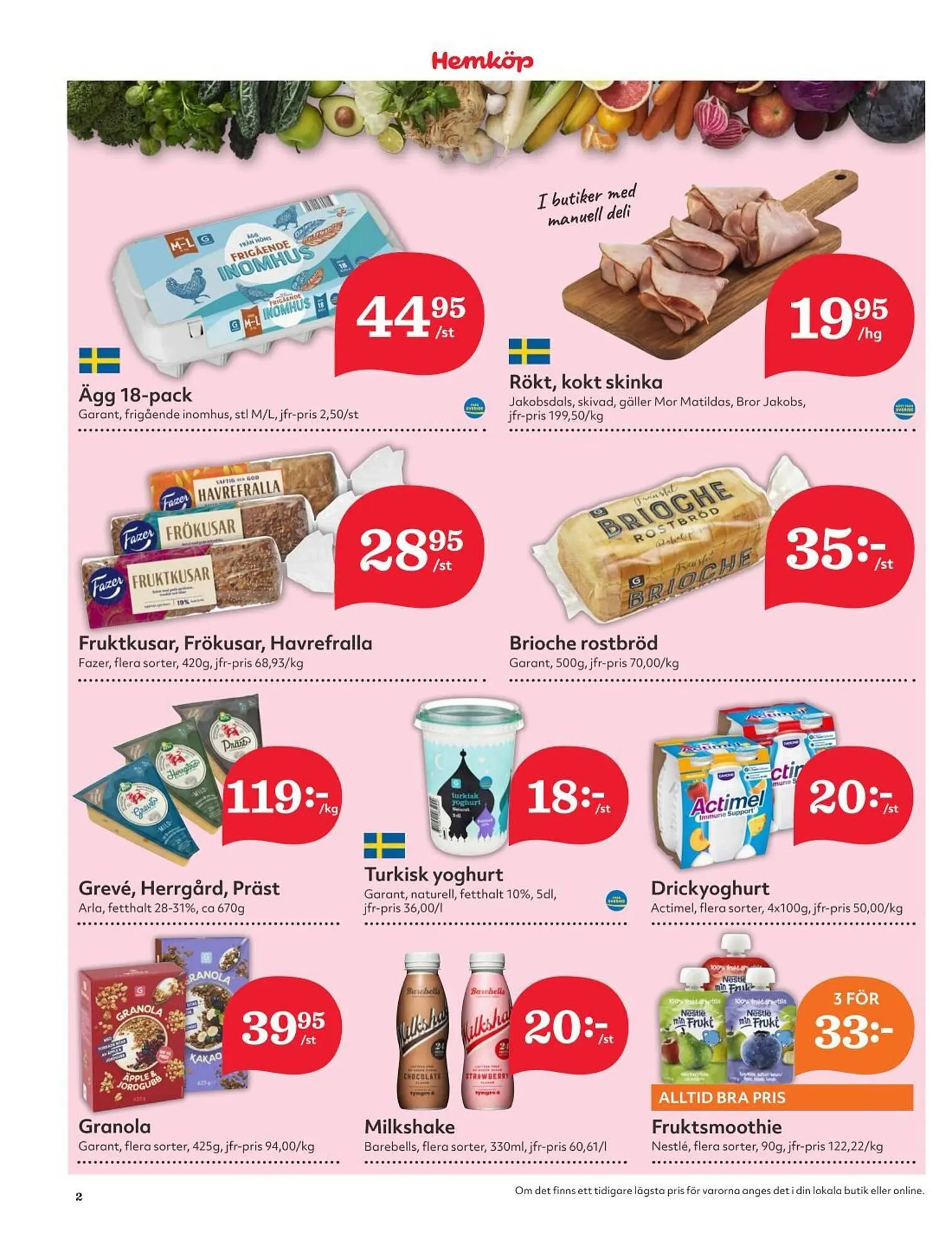Hemköp reklamblad från 10 mars till 16 mars 2025 - Reklamblad sidor 2