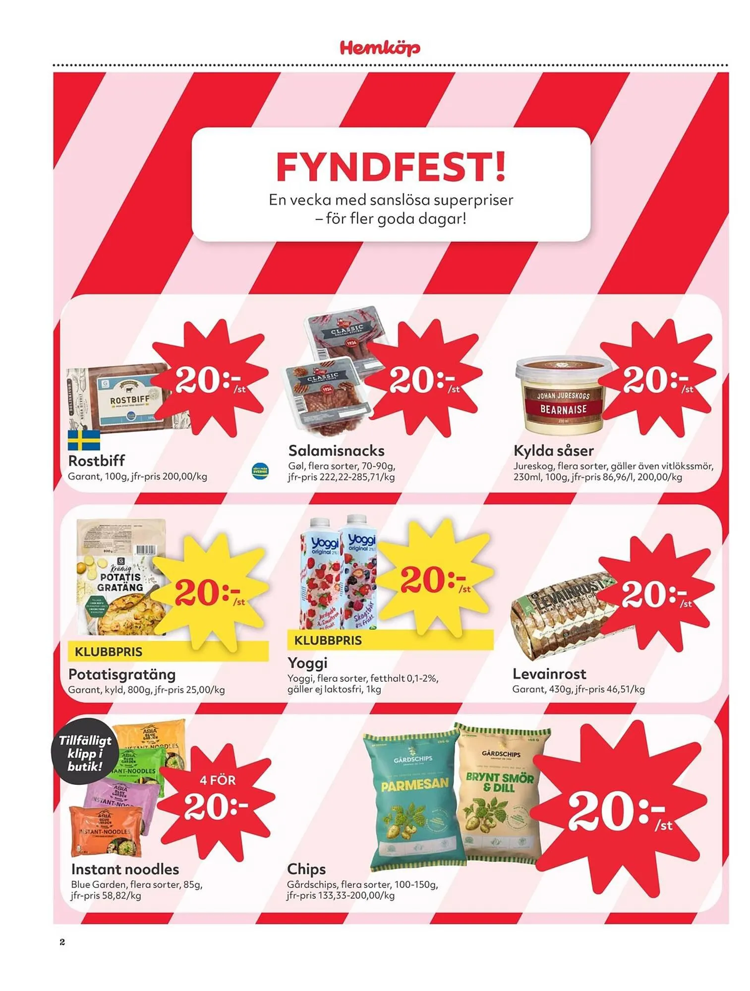 Hemköp reklamblad från 2 april till 7 april 2024 - Reklamblad sidor 2