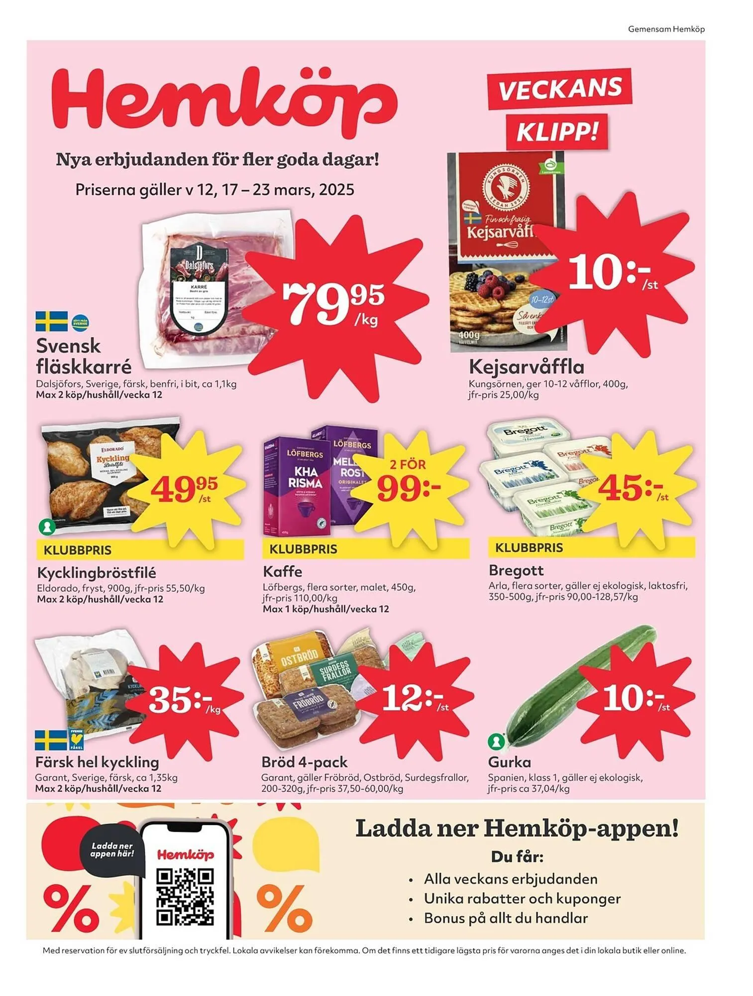 Hemköp reklamblad - 1