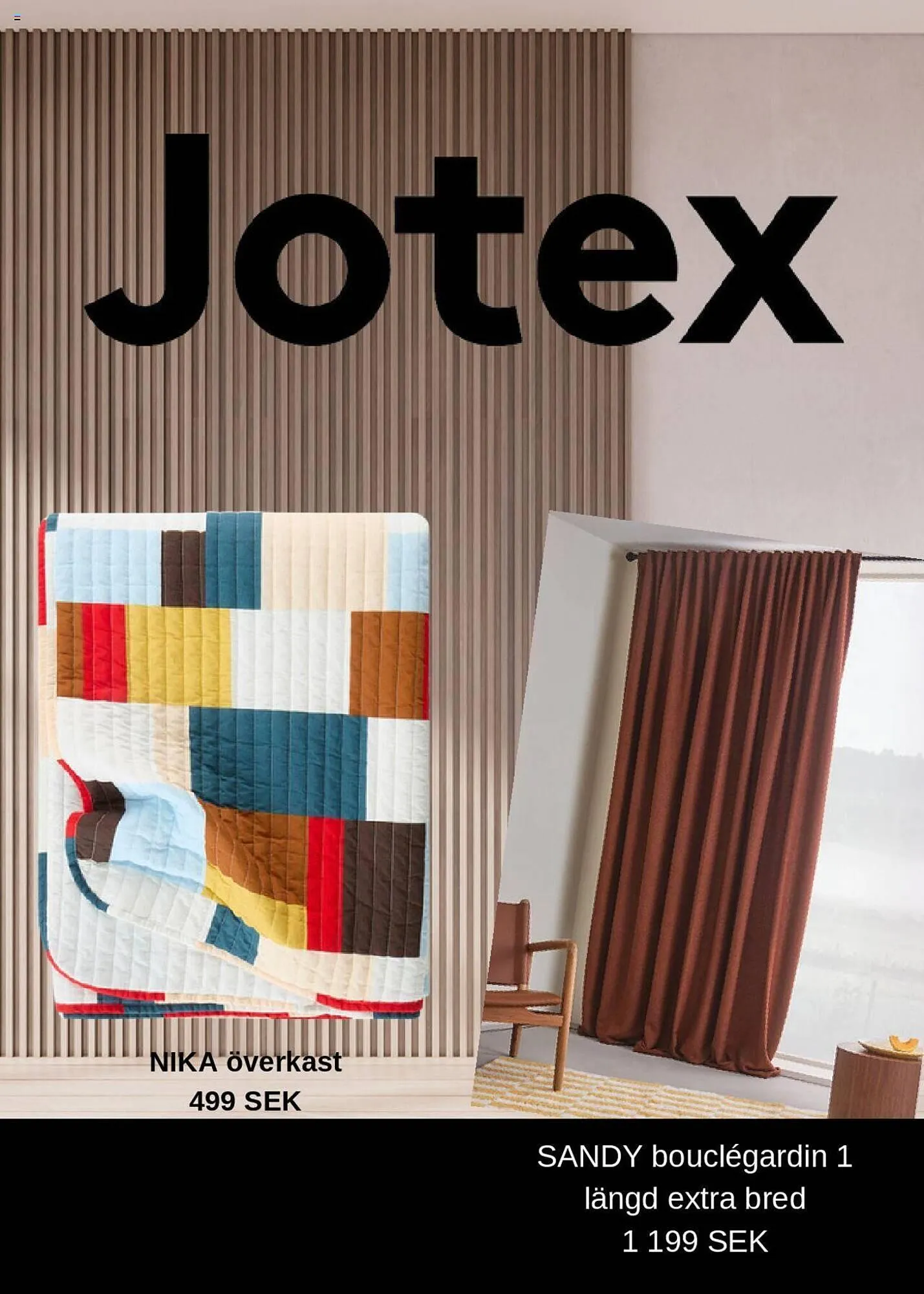 Jotex reklamblad - 1
