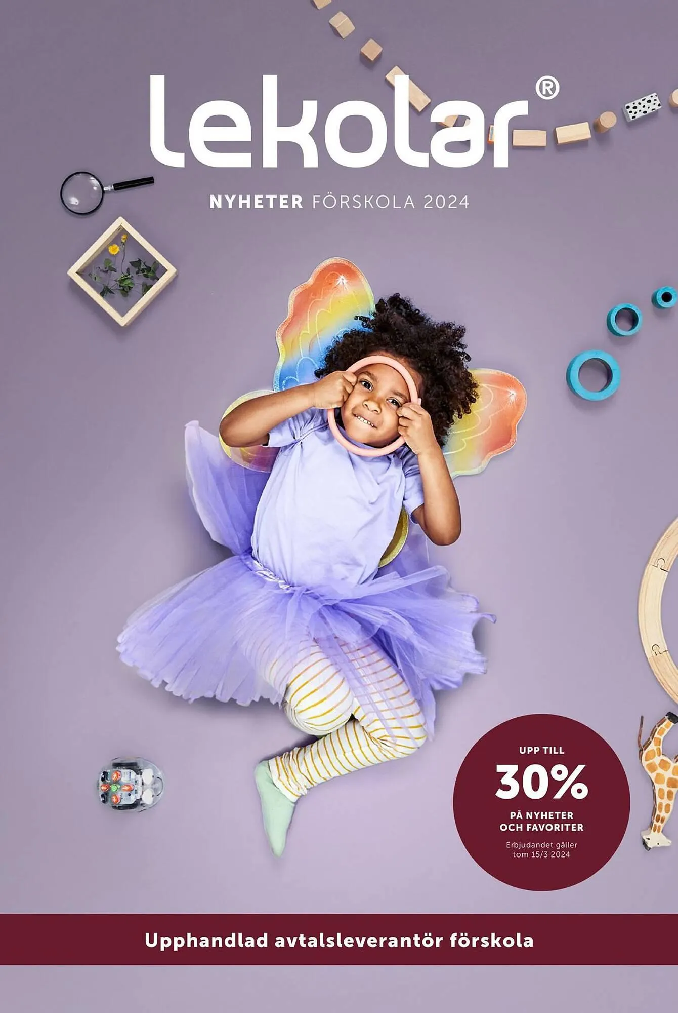 Lekolar reklamblad från 23 februari till 31 december 2024 - Reklamblad sidor 1