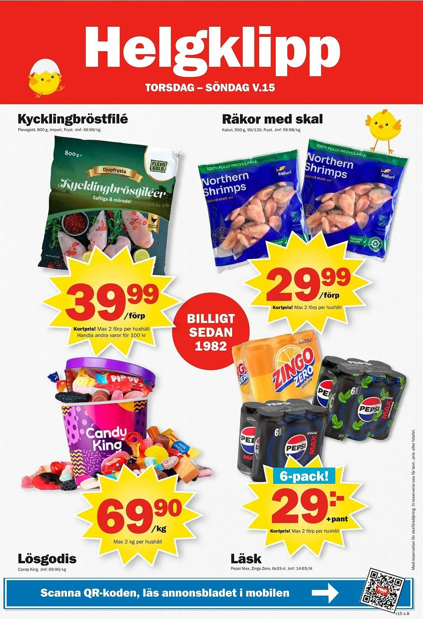 Pekås reklamblad från 7 april till 13 april 2025 - Reklamblad sidor 8