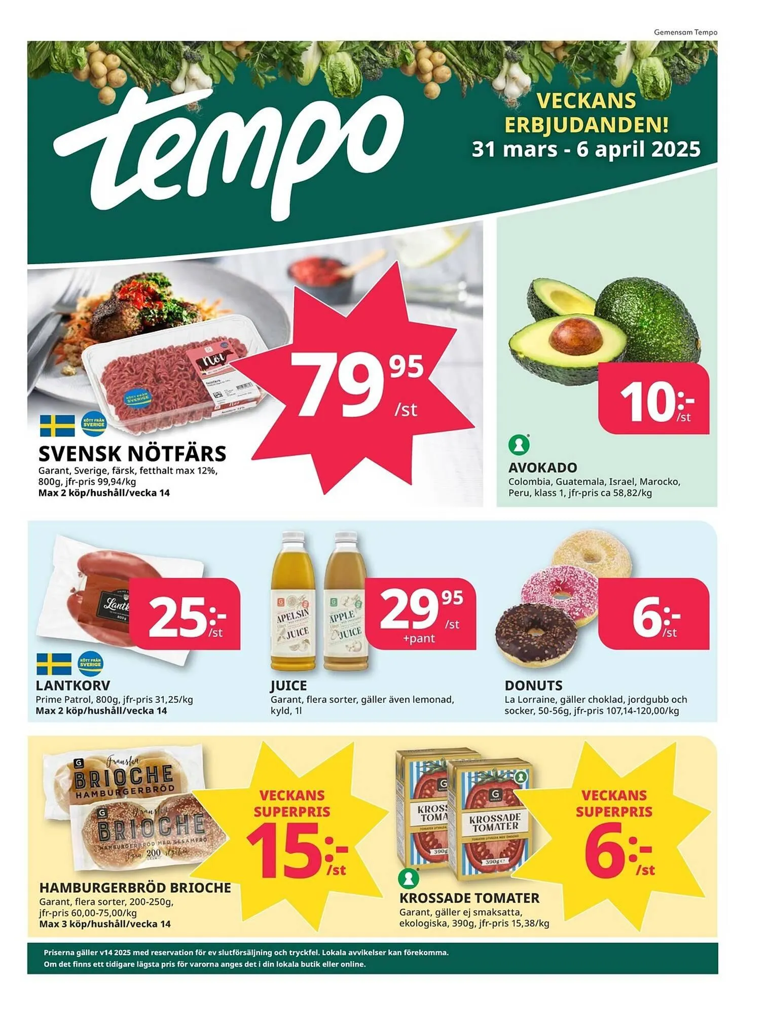 Tempo reklamblad - 1