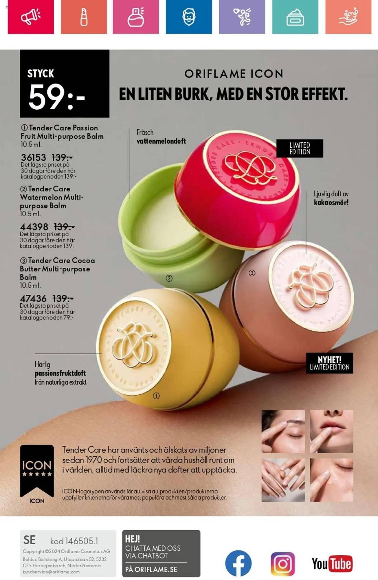 Oriflame reklamblad från 24 oktober till 13 november 2024 - Reklamblad sidor 180