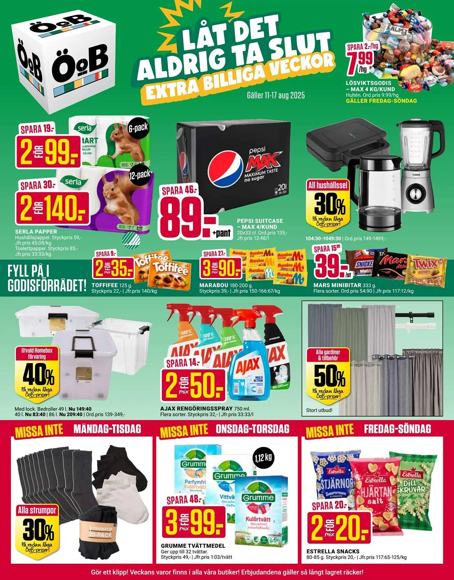 ÖoB reklamblad - 1