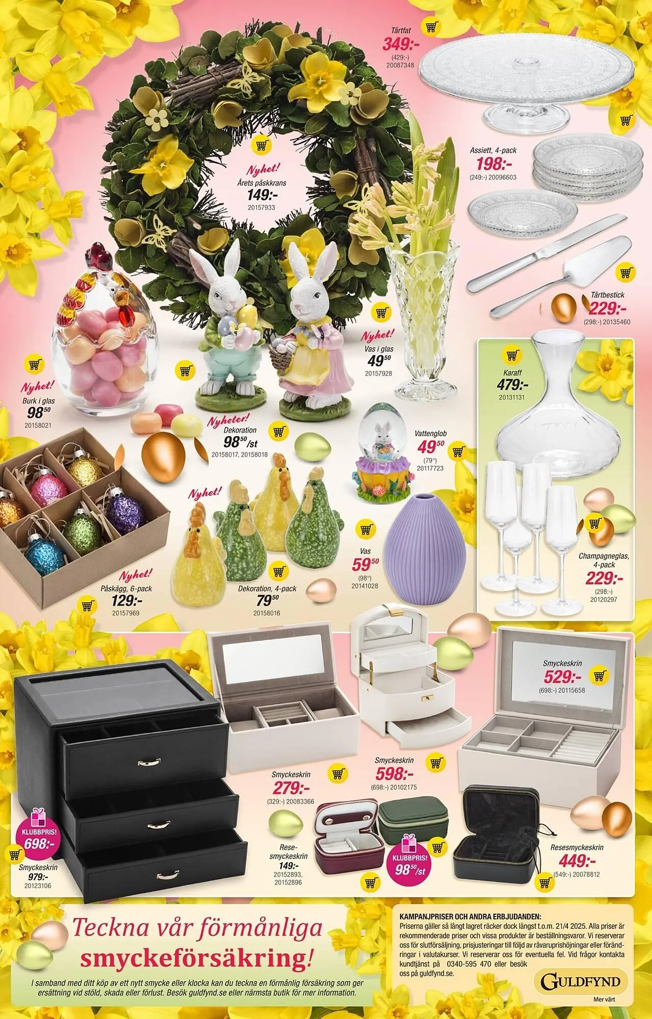Guldfynd reklamblad från 6 mars till 21 april 2025 - Reklamblad sidor 10